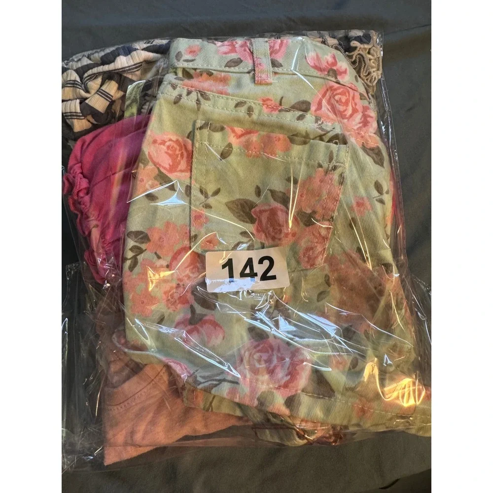 Girls 5pc Summer Bundle The Childrens‎ Place JoJo Maman Bebe Floral Overalls 5-6